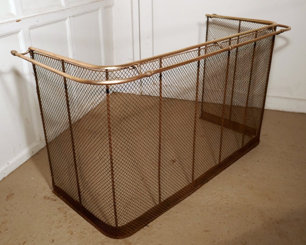 Victorian Nursery Fire Guard or Club Fender