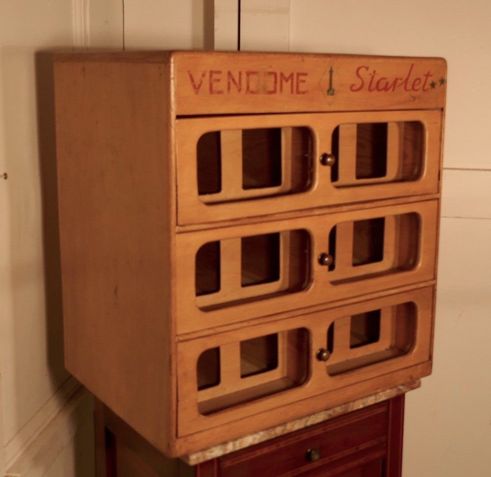 Vendome Starlet Haberdashery Advertising Drawers Cabinet