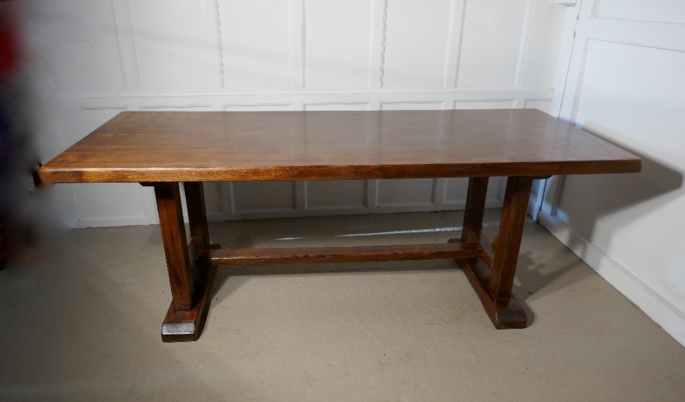 French Country Elm Refectory Table