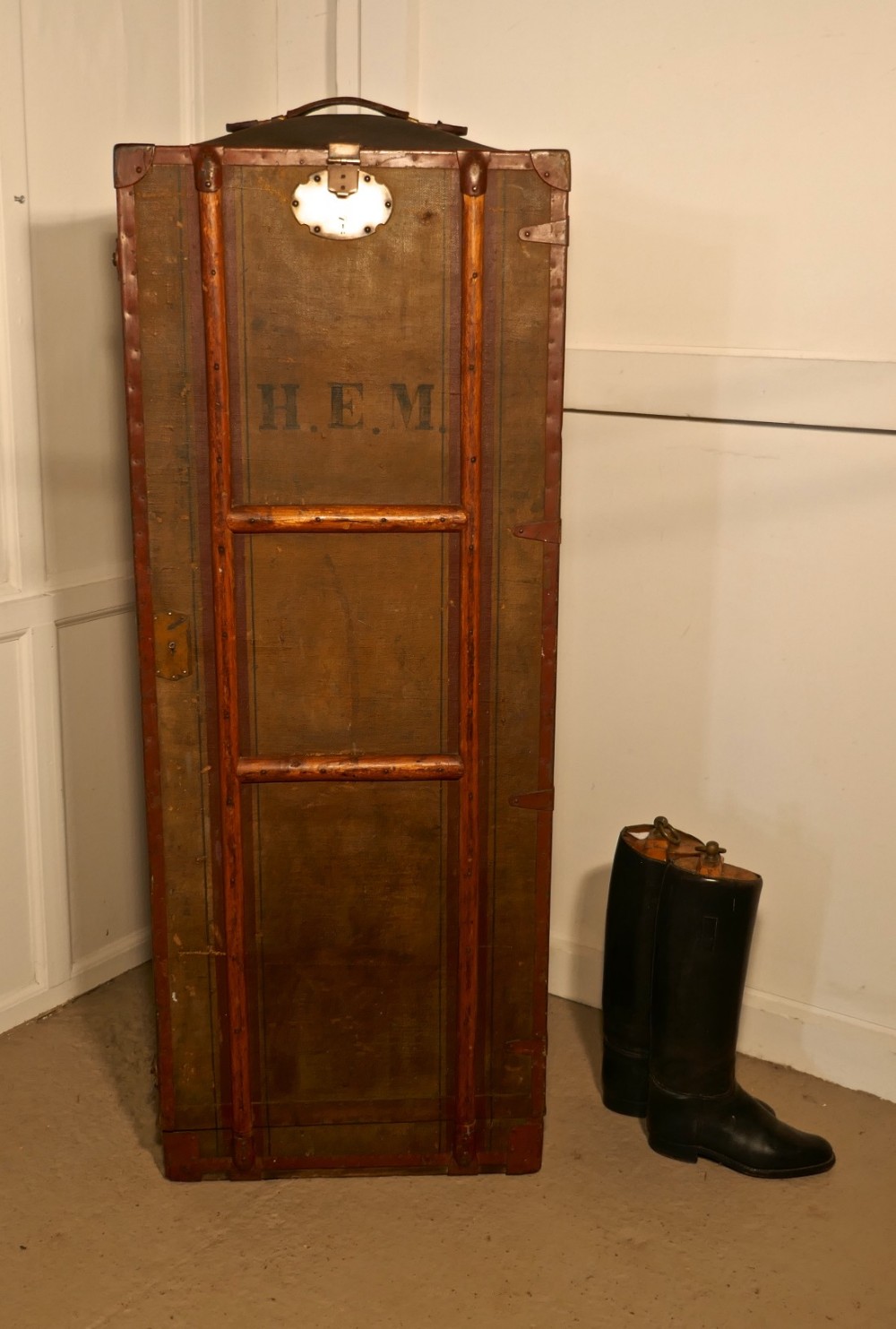 Gentleman’s Portmanteau, Steamer Trunk by Morits Madler, Safari Wardrobe