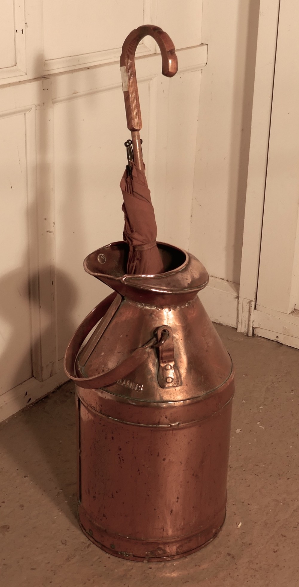 A Quirky Umbrella Stand, Copper Milk Churn 