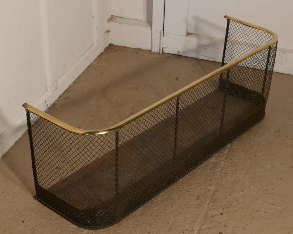 Victorian Nursery Fire Guard or Club Fender 
