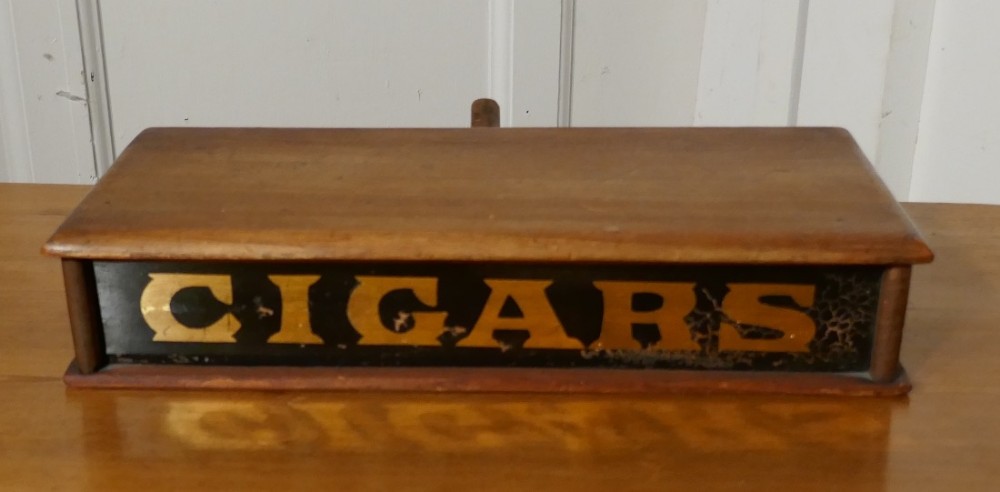 Victorian Mahogany Cigar Box