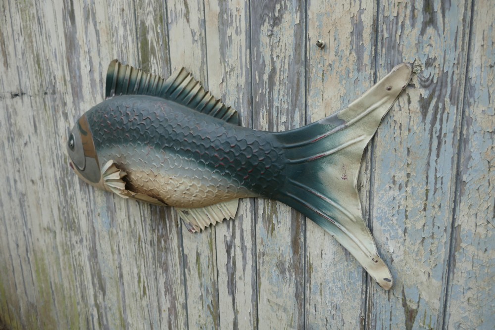 Unusual French Sturgeon, Caviar Trade Shop Sign  View III