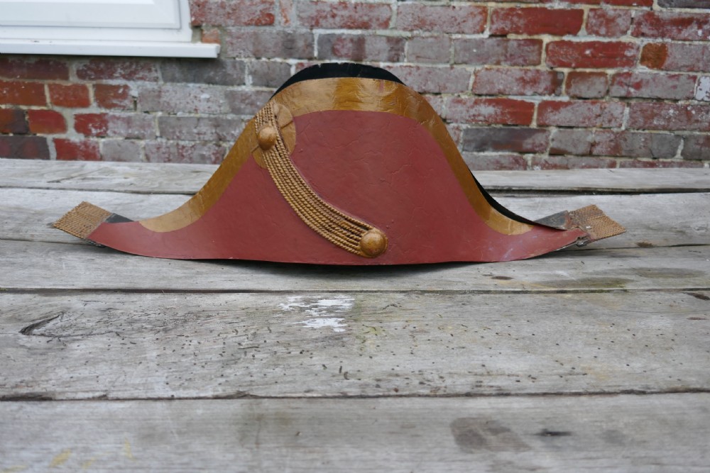 French Bicorn Toleware Hat Shop Trade Sign View III