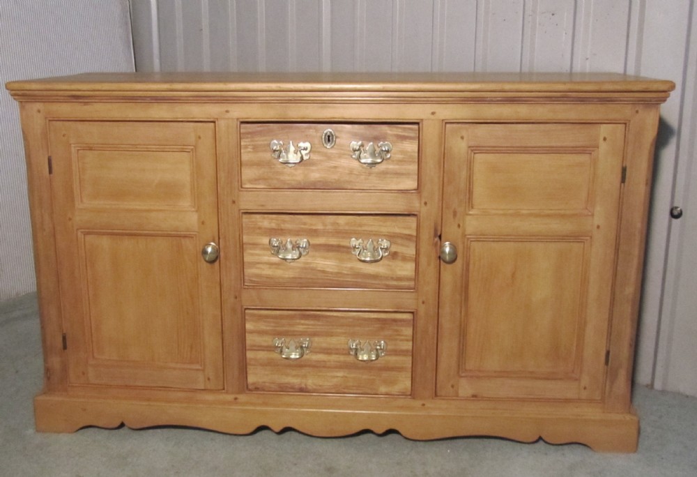 A Large Country Pine Sideboard Dresser View II