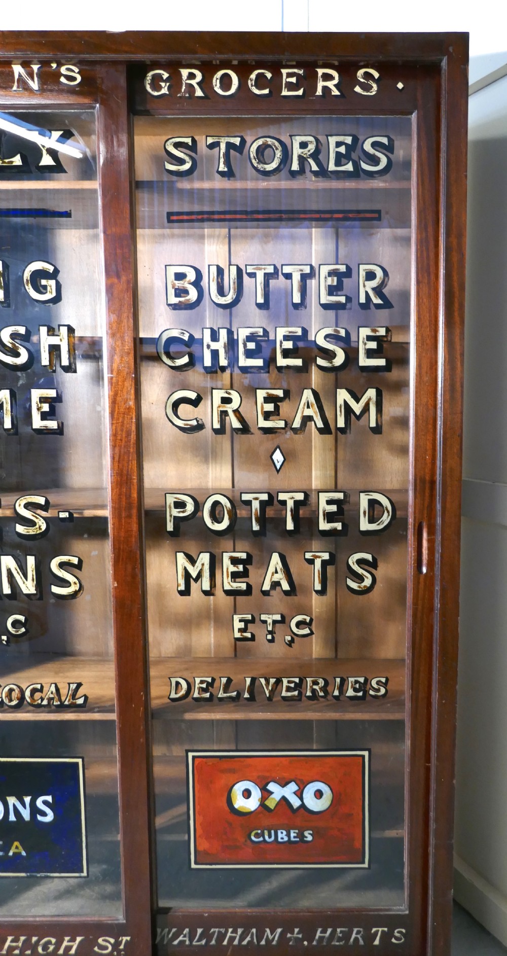 Victorian Grocers Cupboard, Farm Shop Country Store View VI