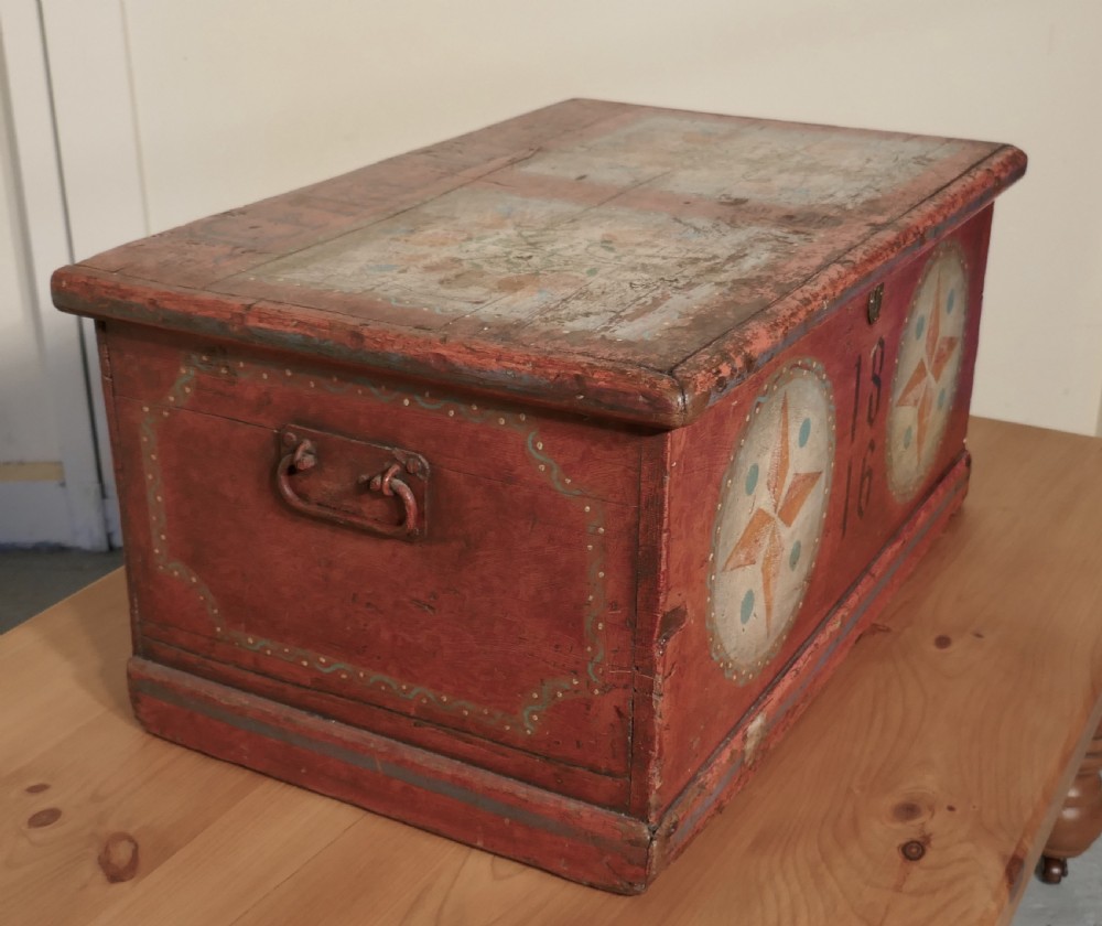 European Painted Pine Chest View VI