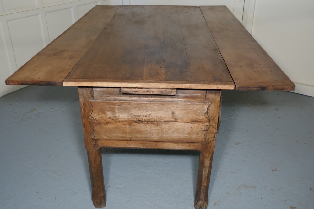 Rare French Oak Preparation and Dining Farmhouse Table View II