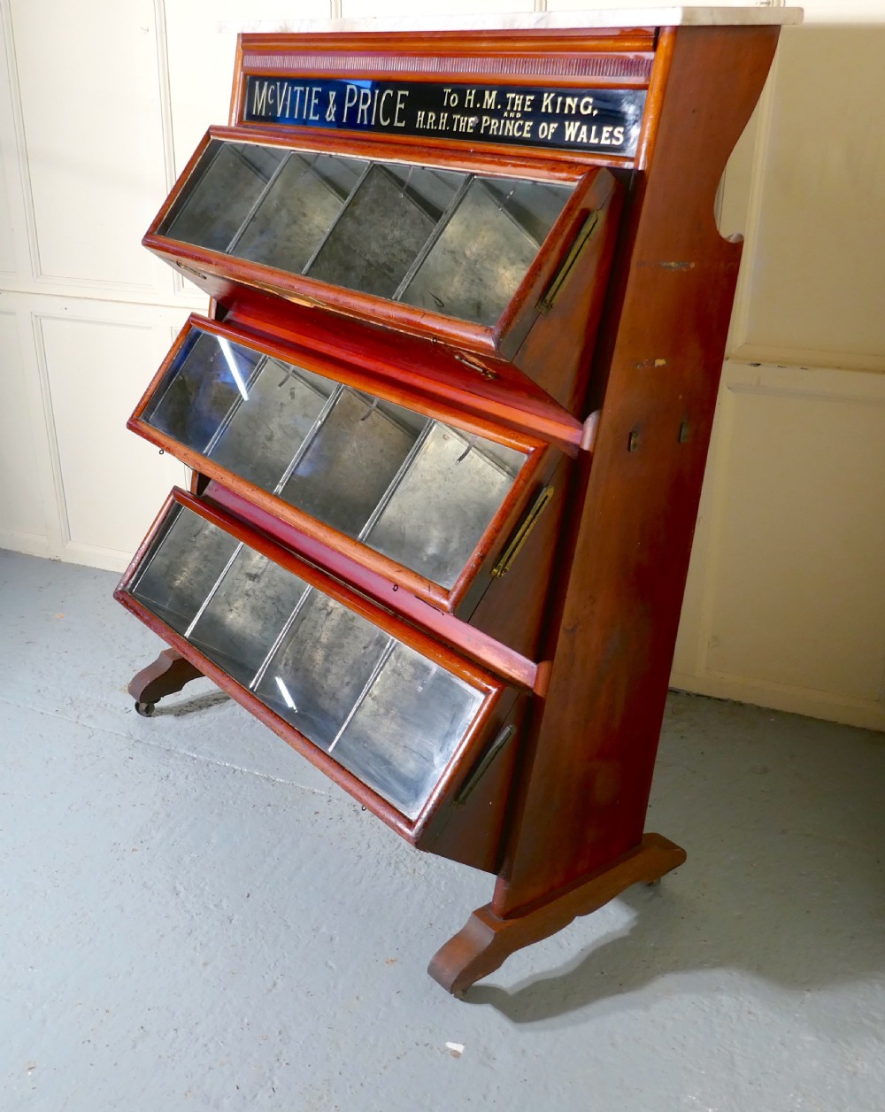 McVitie & Price Cake Shop Biscuit Tin Display Cabinet  View VI