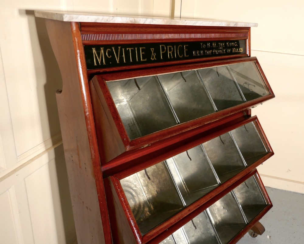 McVitie & Price Cake Shop Biscuit Tin Display Cabinet  View VII