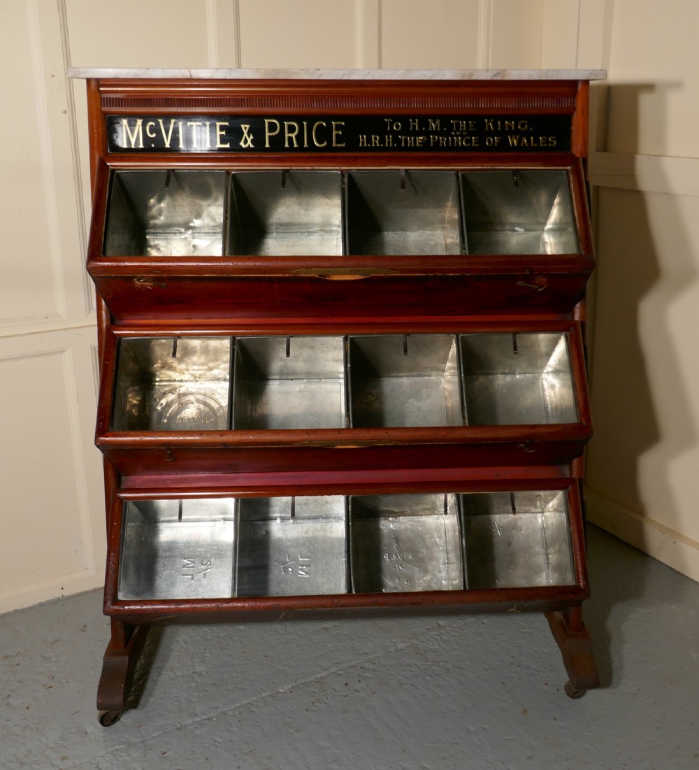 McVitie & Price Cake Shop Biscuit Tin Display Cabinet  View VIII