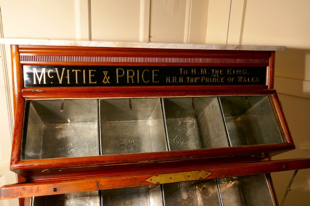 McVitie & Price Cake Shop Biscuit Tin Display Cabinet  View IX