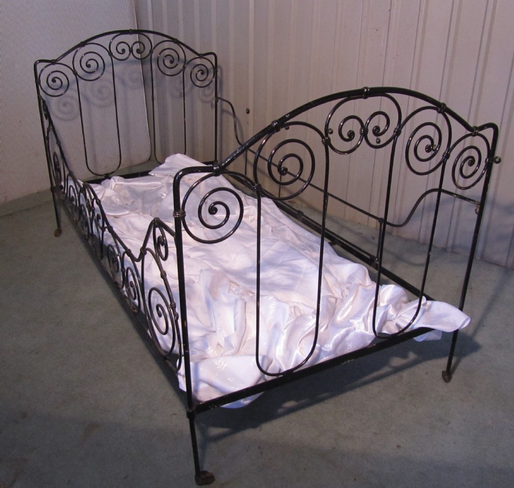 A French Iron Single or Day bed View V