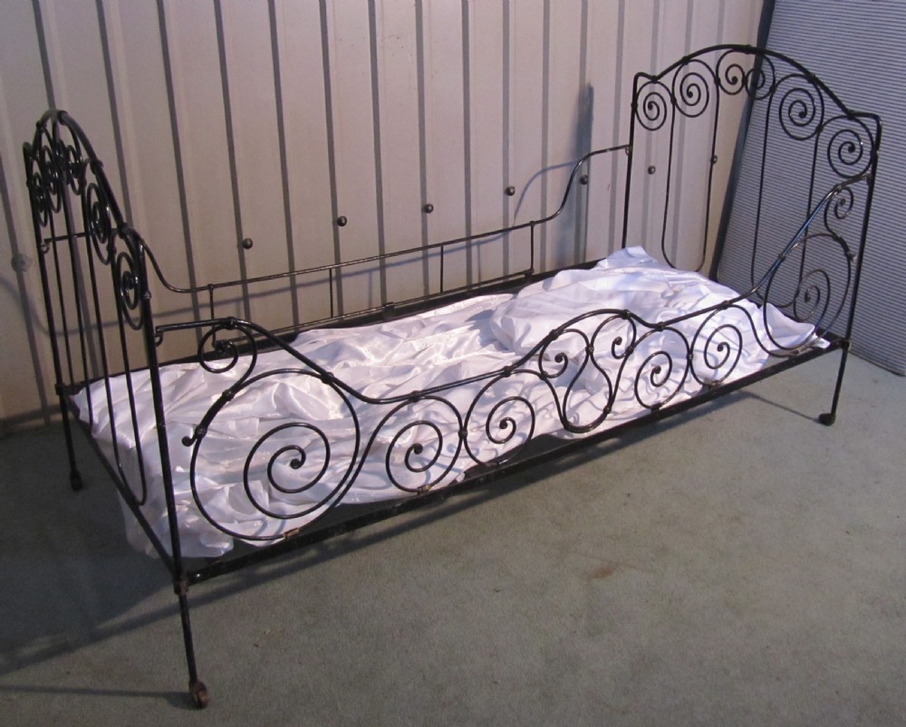 A French Iron Single or Day bed View VI