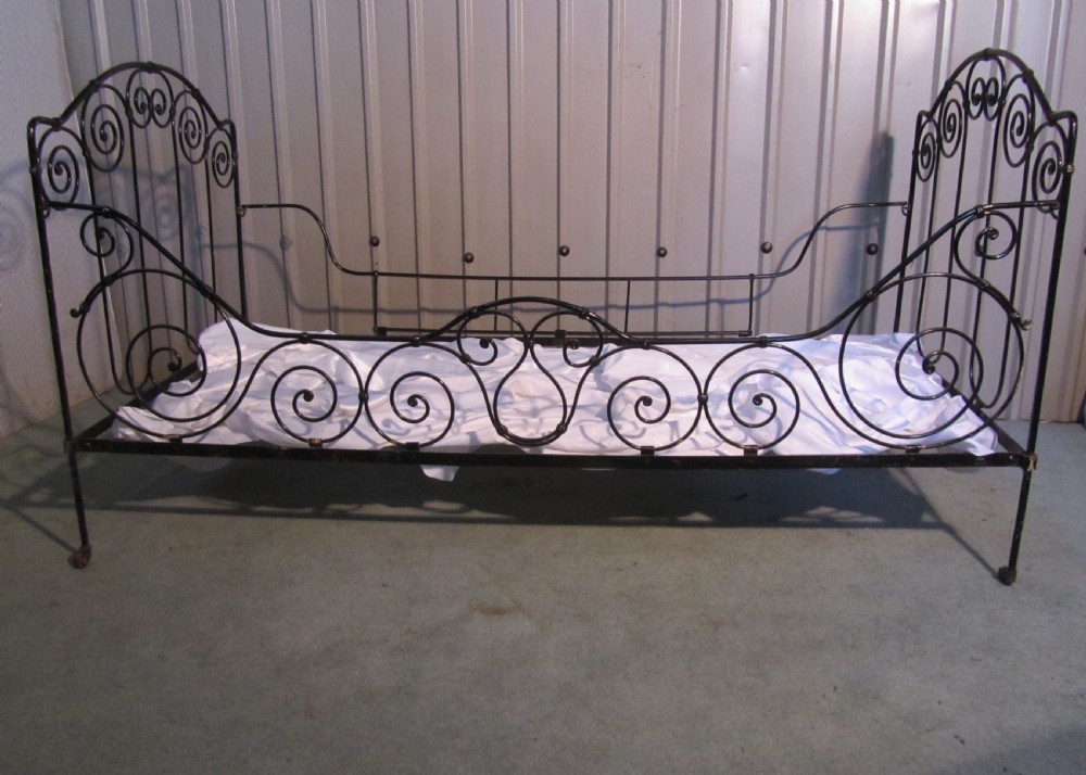 A French Iron Single or Day bed View VII