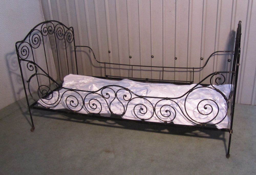 A French Iron Single or Day bed View IX