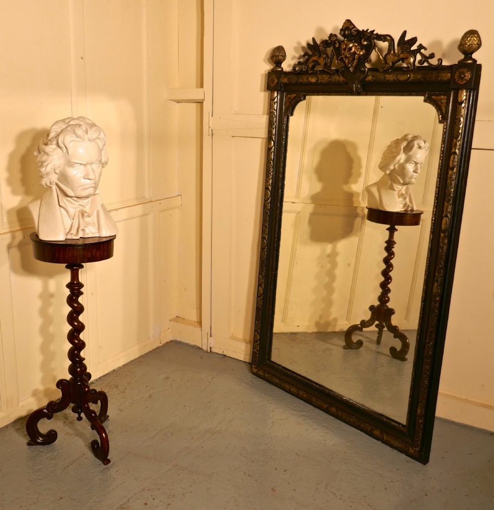 Small 19th Century Rosewood  Barley Twist Torchere Table View II