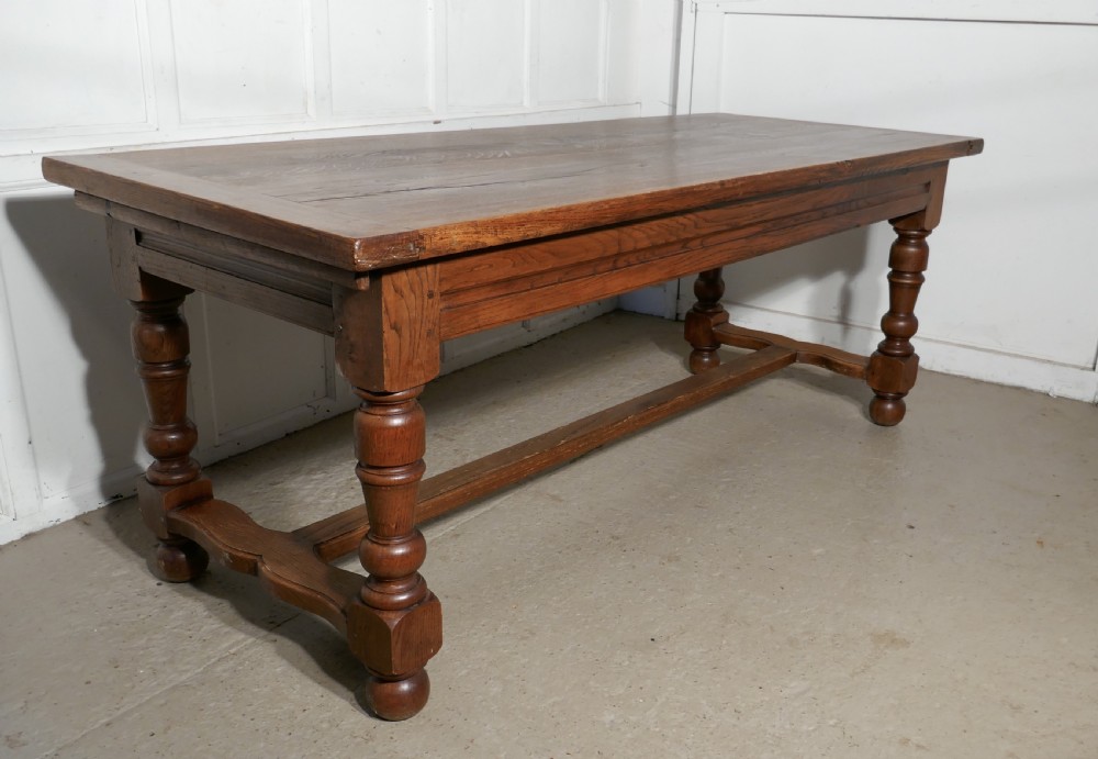 19th Century French Country Oak Table View II
