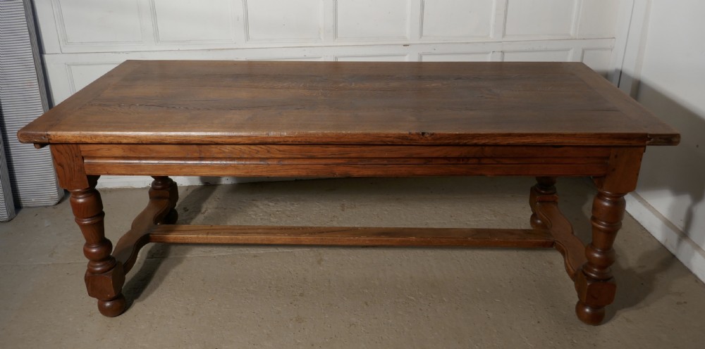 19th Century French Country Oak Table View III