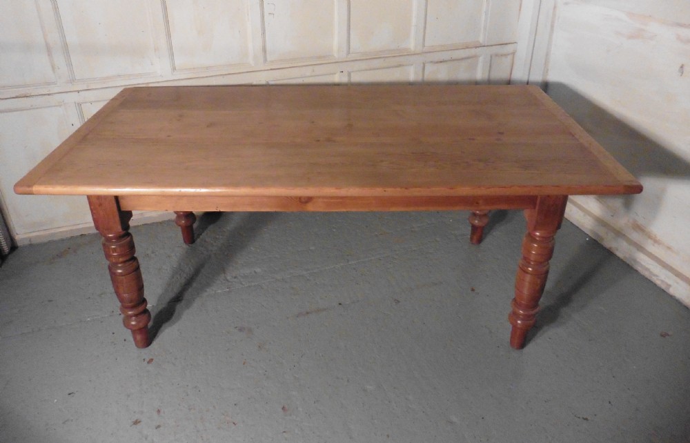 A Traditional Victorian Pine Table