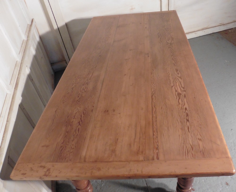 A Traditional Victorian Pine Table View VI