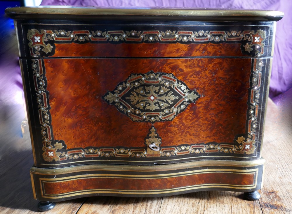 Inlaid Cave de Liqueur by Maison Alphonse Giroux, Circa 1830 View XII