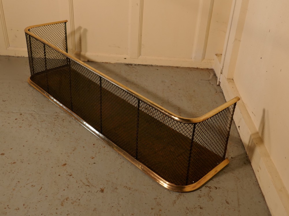 Victorian Nursery Fire Guard or Club Fender  View III