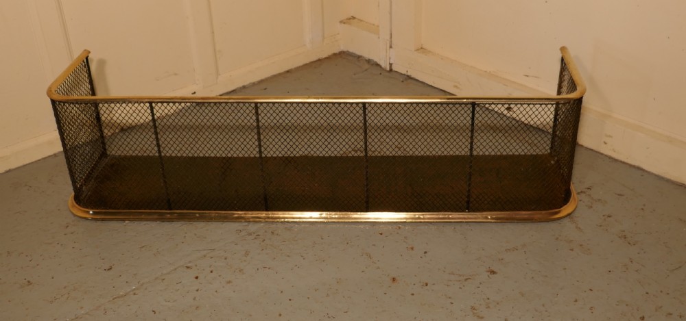 Victorian Nursery Fire Guard or Club Fender  View IV