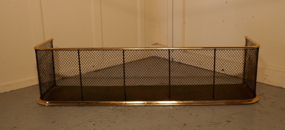 Victorian Nursery Fire Guard or Club Fender  View V