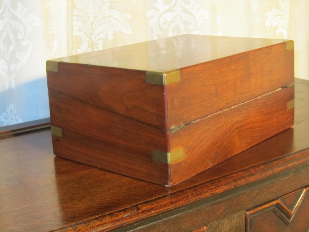 A Victorian Walnut Lap Desk or Writing Slope View VII