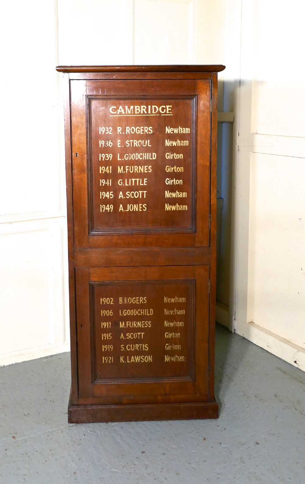 Girton and Newham Hall Book Cupboard from Cambridge University