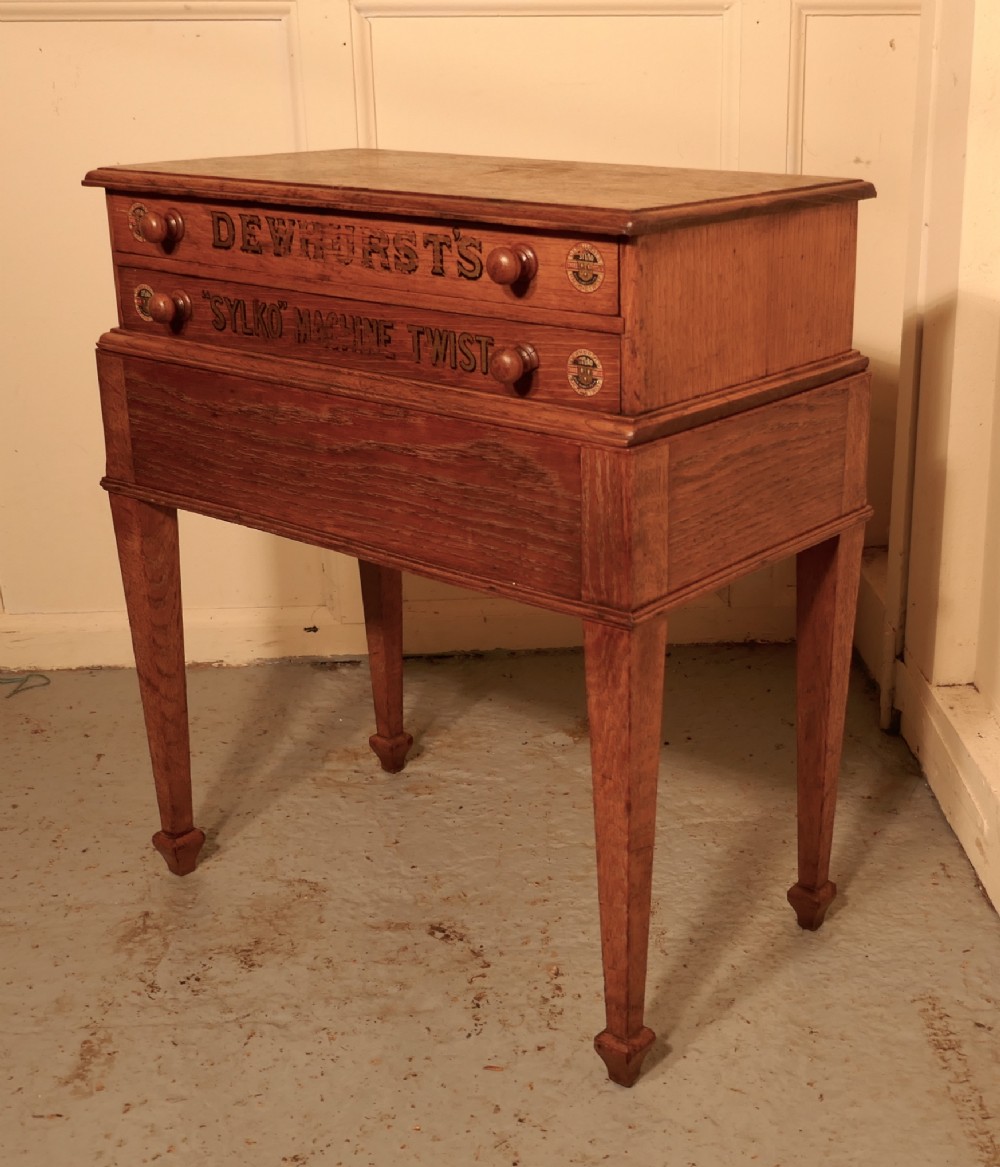 Dewhurst’s Sylko Machine Cotton Reel Haberdashery Sewing Box  