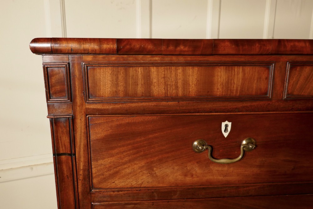A Large William IV  Flame Mahogany Chest of Drawers View III