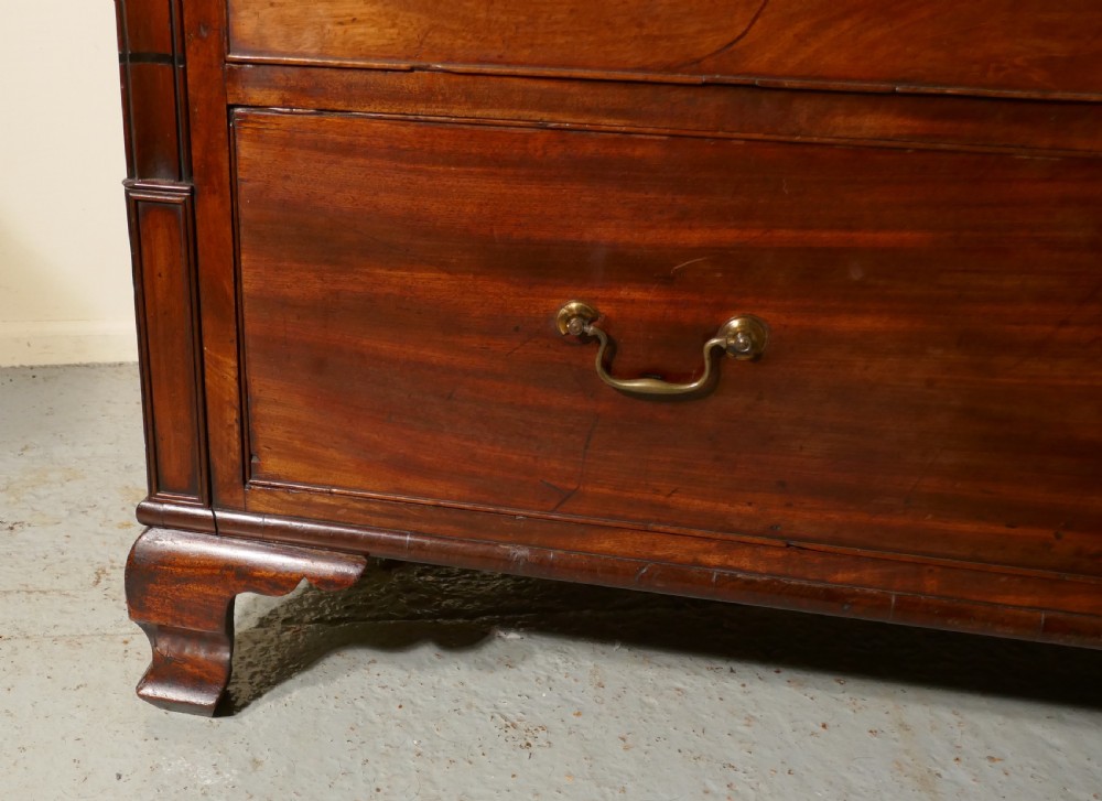 A Large William IV  Flame Mahogany Chest of Drawers View VIII