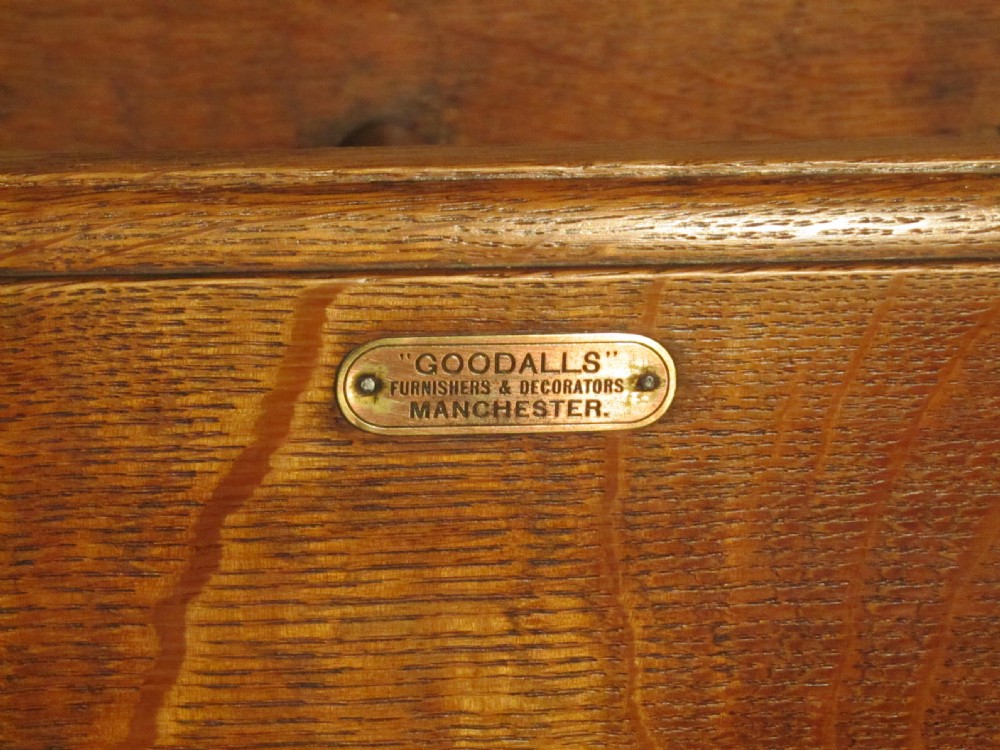 A 19th Century Arts and Crafts Oak Stick Stand or Umbrella Hall Stand View II