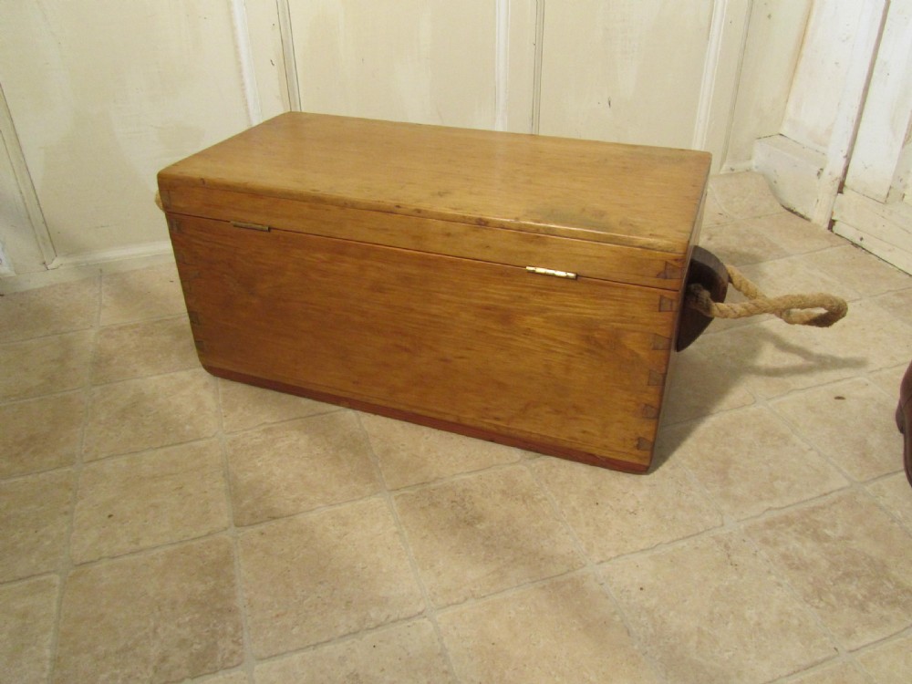 Victorian Pine Carpenters Box or Sea Chest  View IV