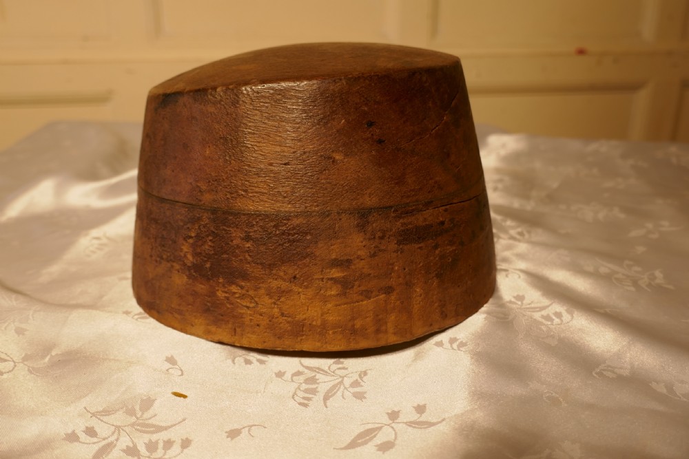 Vintage 19th Century French Hat Block, shop display View IV