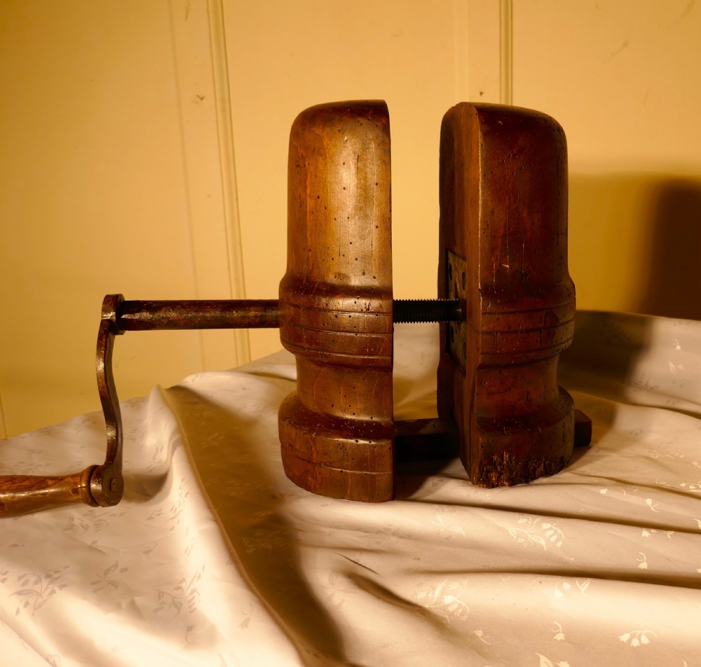 19th Century French Hat Makers Stretcher Hat Block  View II