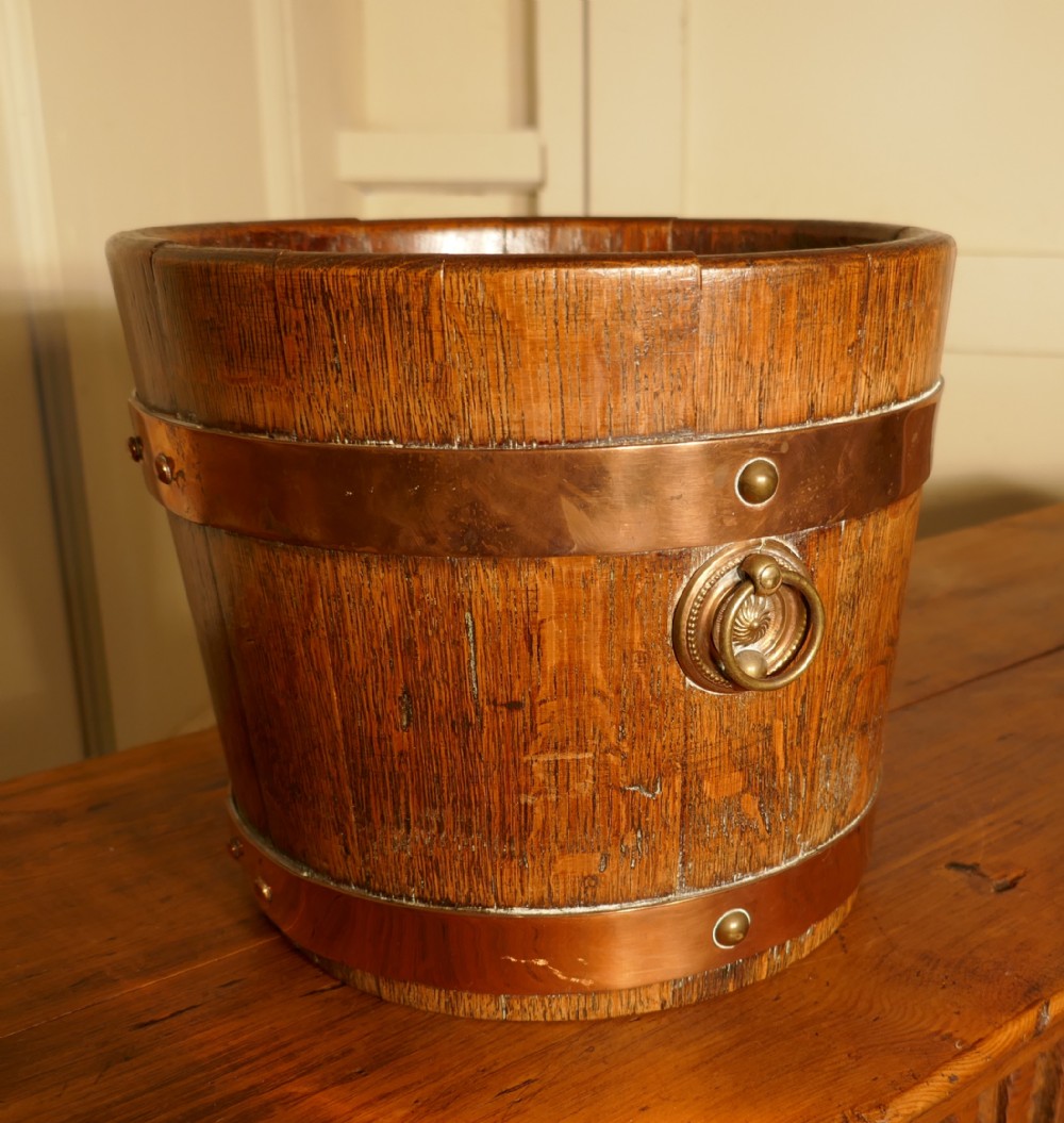 A Victorian Oak Wine Cooler