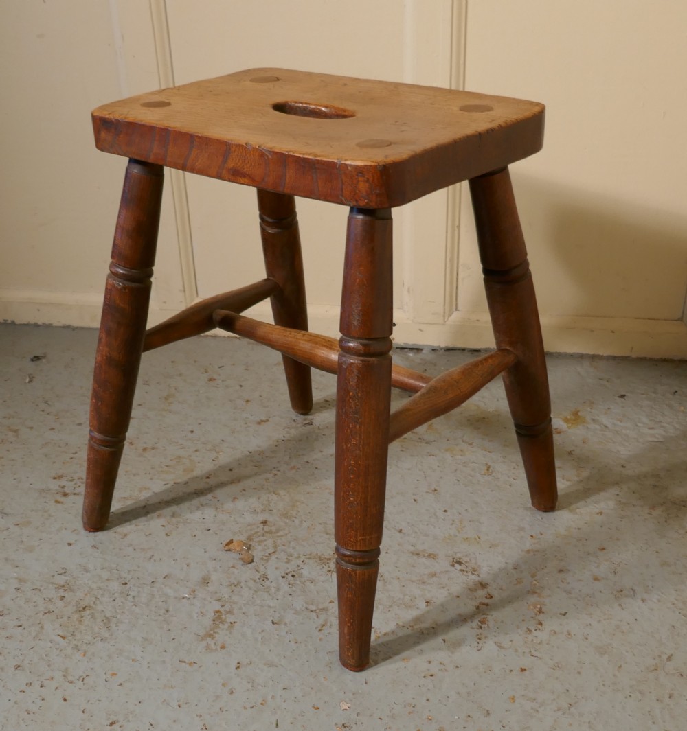 Beech and Elm Farmhouse Kitchen Stool