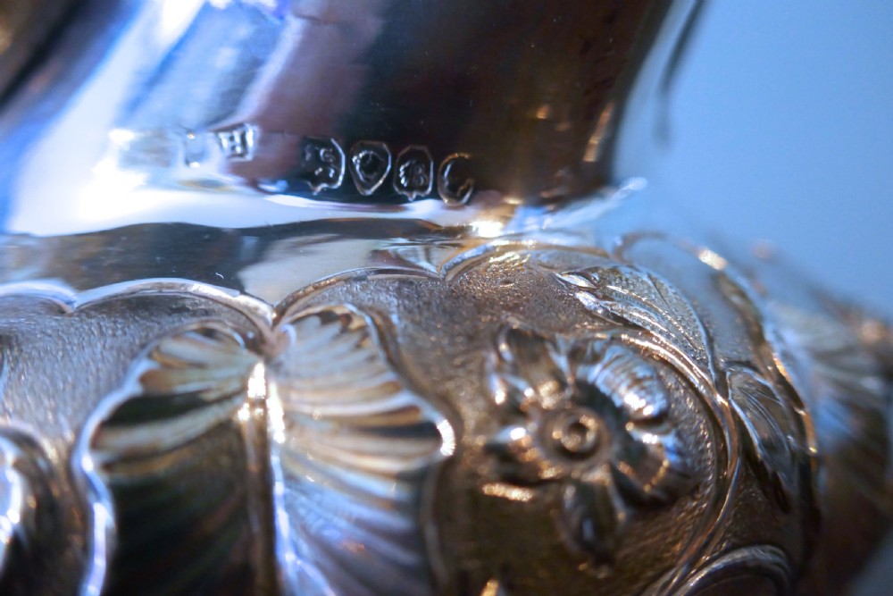 William IV Silver Four Piece Tea and Coffee Set by William Hewitt, London,1836  View VI