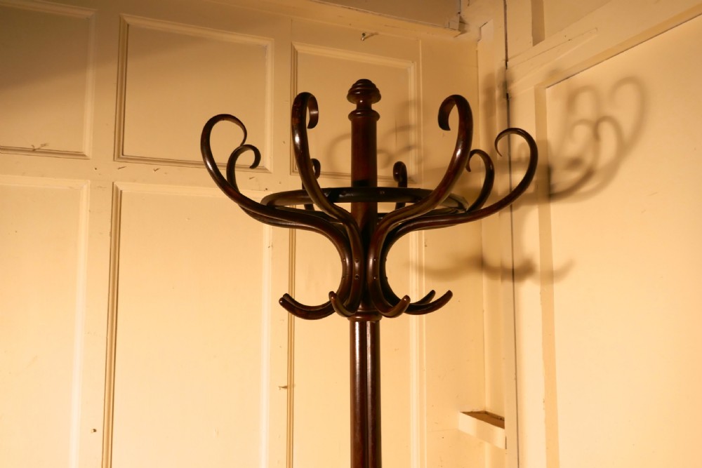 19th Century Thonet Bent Wood Hall Stand View IV