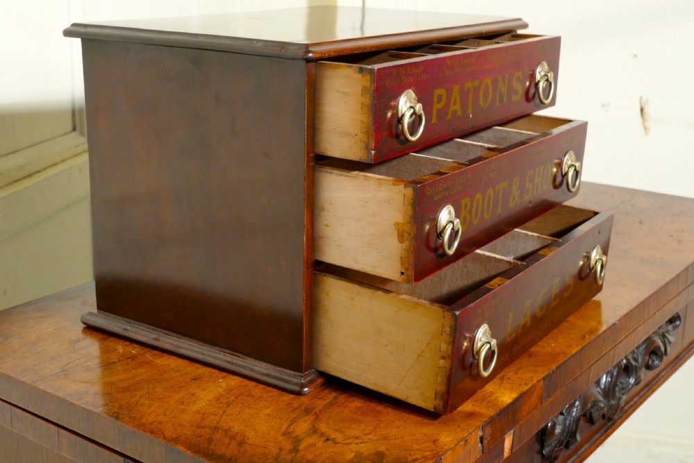 Paton’s Boot and Shoe Lace Cabinet, Johnstone Mills Scotland View II
