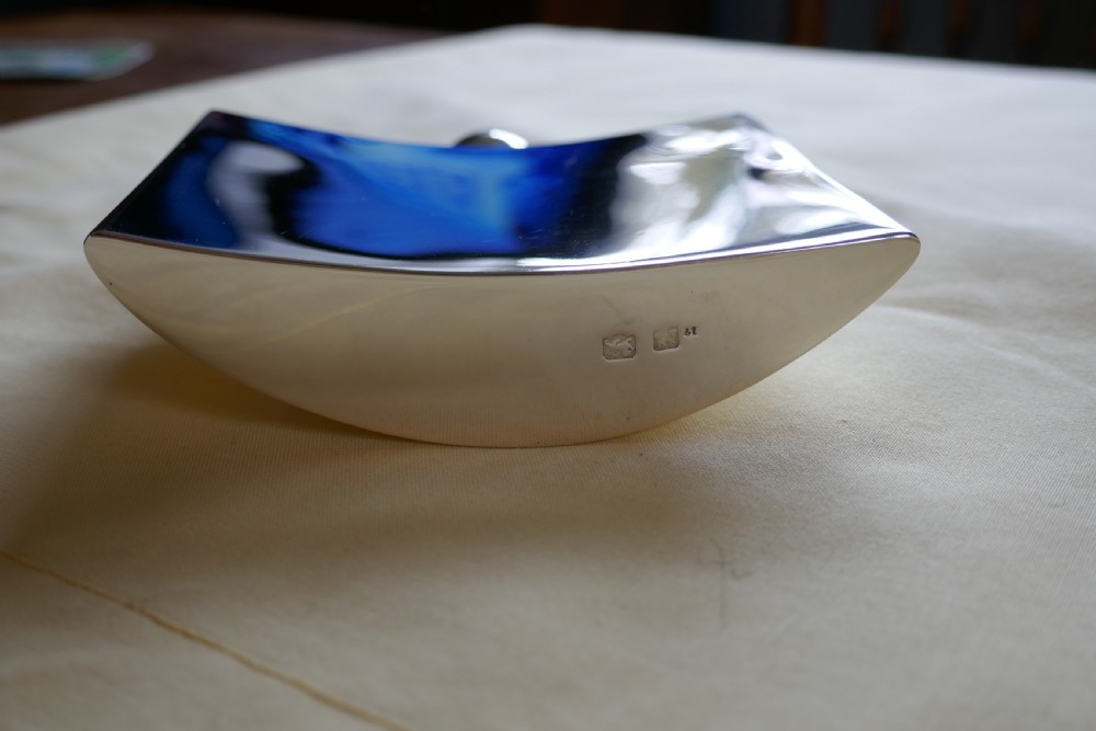 Silver Hip Flask by Sampson Mordan & Co Date 1916 View II
