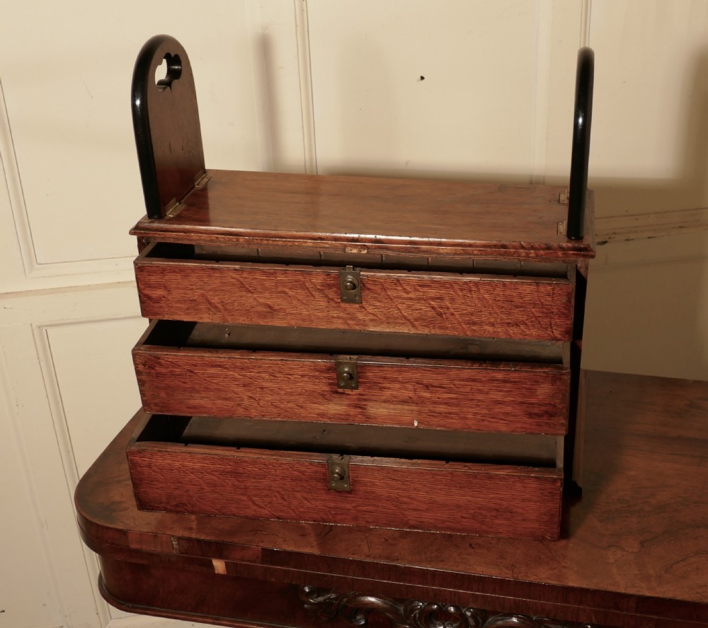 Victorian Advertising Stationers Cupboard, Shop Display Pen Cabinet View VI