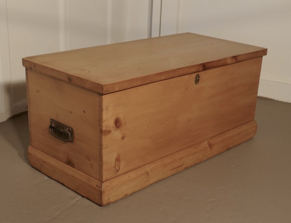 Victorian Pine Blanket Box, 