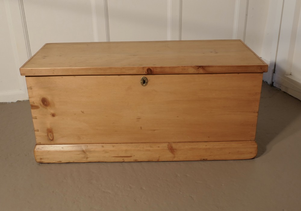Victorian Pine Blanket Box,  View II