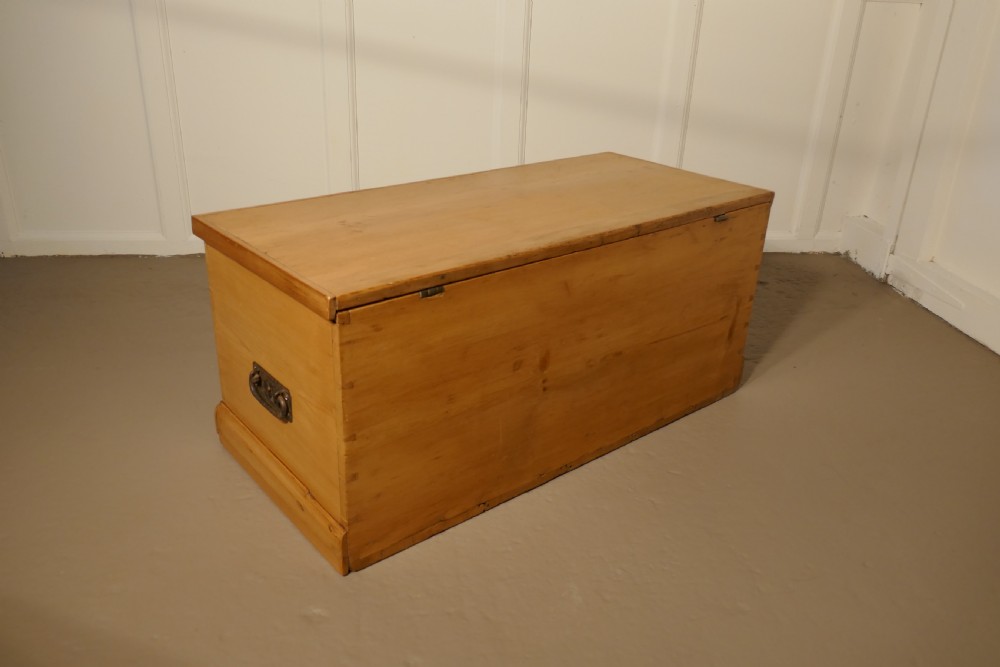 Victorian Pine Blanket Box,  View IV