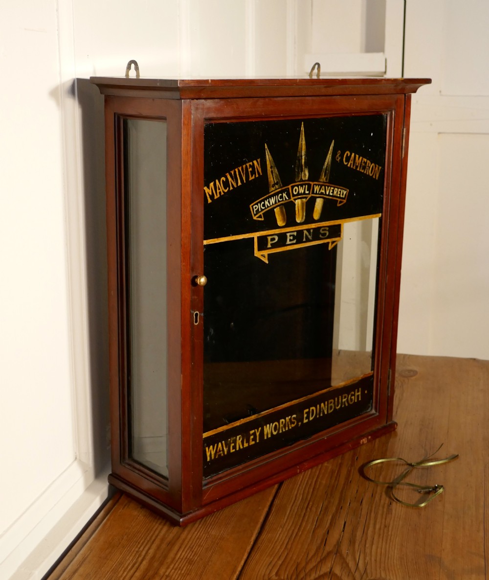 Macniven & Cameron Pens Display Cabinet View IV